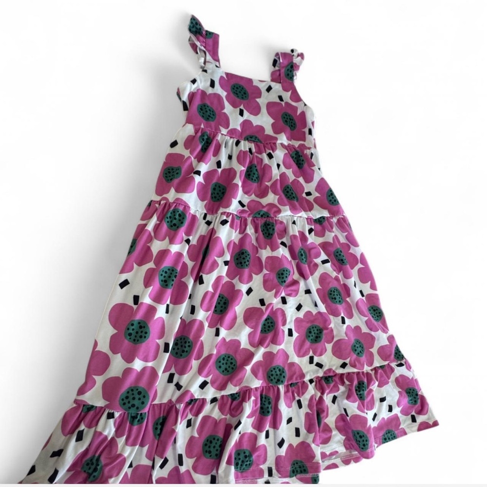 Girls' Pink Floral Maxi Dress
 Mila & Rose